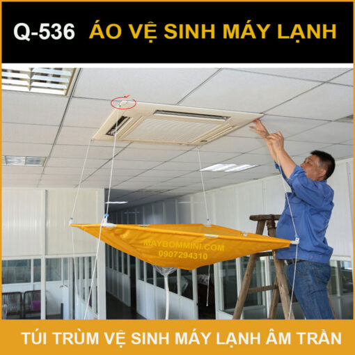 Ao Ve Sinh May Lanh Am Tran