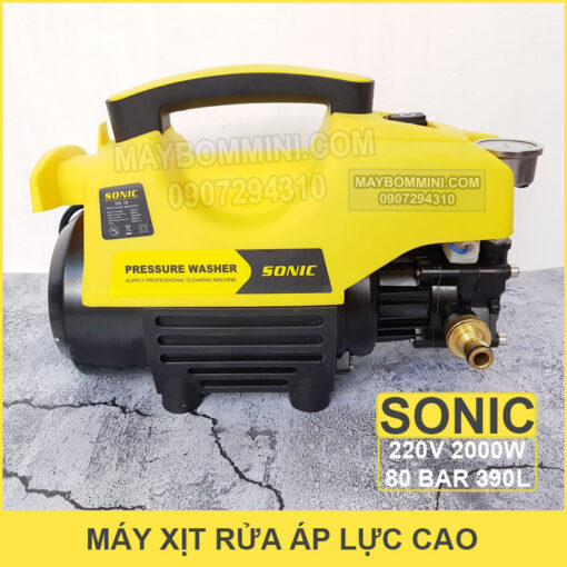 May Rua Xe Ap Luc Cao Sonic 2kw