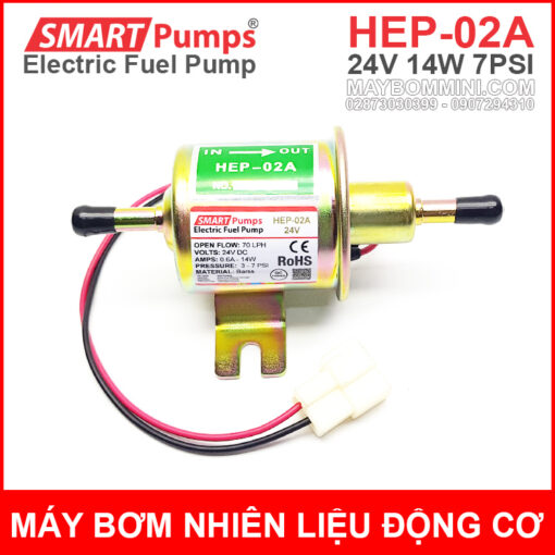 May Bom Dong Co Xang Dau 24V HEP 02A Smartpumps