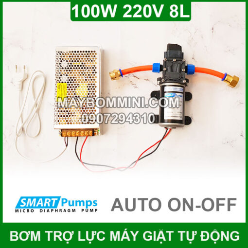 Bom Nuoc May Giat 220v 100w Tu Dong