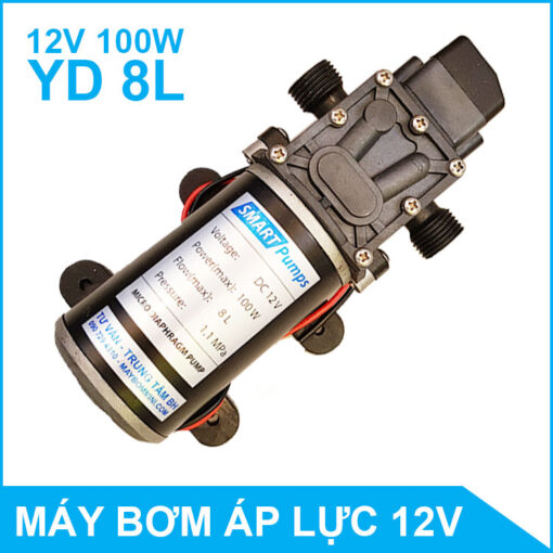 May Bom Rua Xe Mini 12v