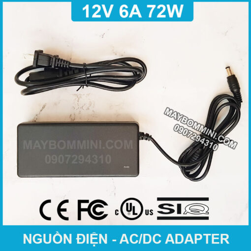 Nguon Dien Bien The 220v Ra 12v 6a 72w