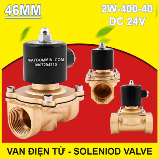 Van Dien Tu Khoa Nuoc Bang Dien 24v 46mm