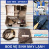 Bo Ve Sinh May Lanh Mini 220v 45w Option 1