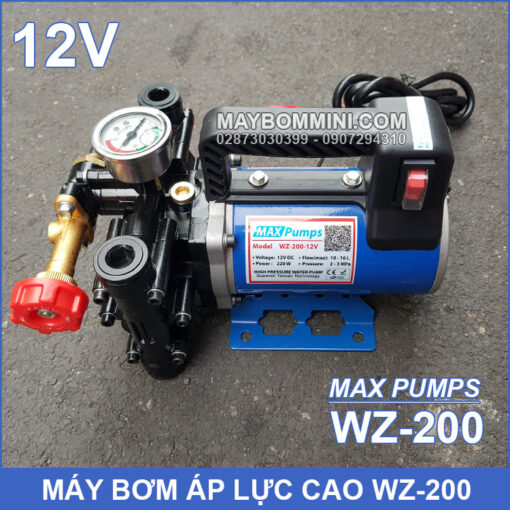 Chuyen Cac Loai May Bom Phun Tuoi Cay Rua Xe 12v