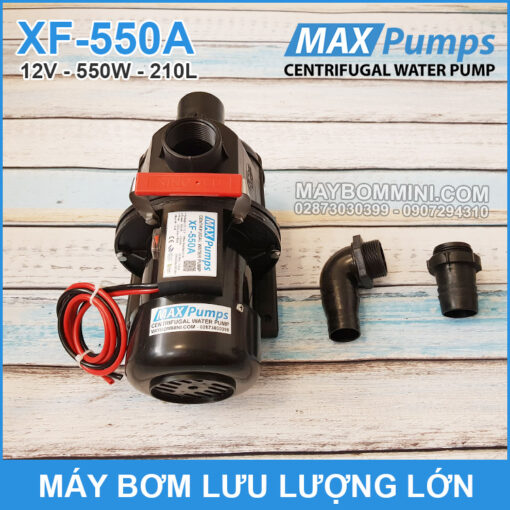 Bom Nuoc Mini 12V 550W 210L