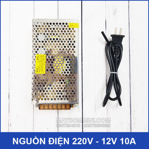 Nguon Dien 220v Ra 12v 10a