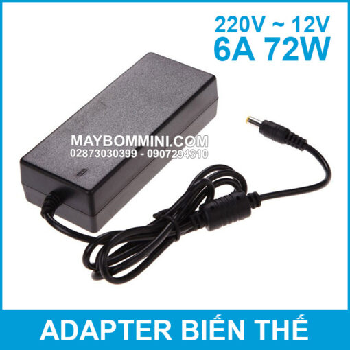 Adapter 12v 6a 72w Chinh Hang