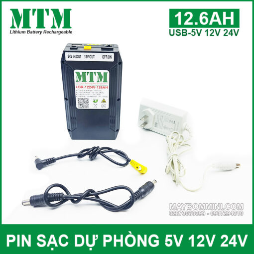 Pin Sac Du Phong 5v 12v 24v 12600mah