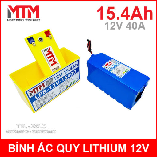 Ac Quy Pin 12v 15400mah Gia Re