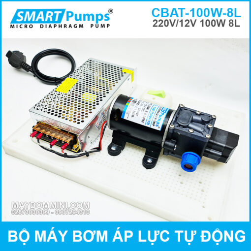 Tron Bo May Bom Ap Luc 100W Chinh Hang