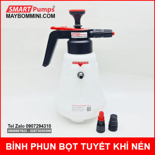 Bình Phun Xa Phong Bot Tuyet Rua Xe May