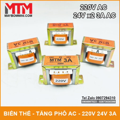 Bien Ap Tang Pho AC 24Vx2 3A