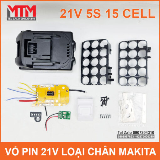 Vo Pin Gia Re Makita 15 Cell