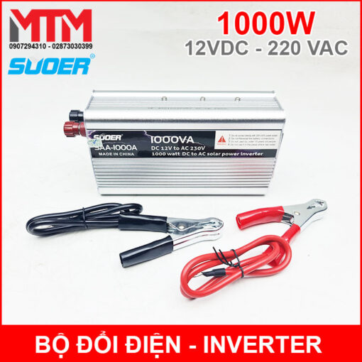 Inverter 12v 220v 1000w Suoer