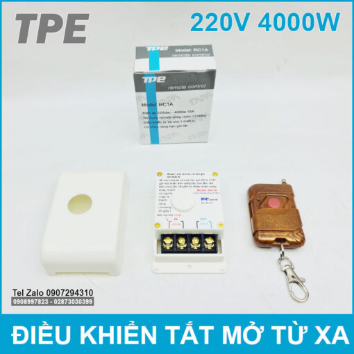 Bo Dieu Khien Tat Mo Thiet Bi Tu Xa 4000W