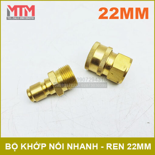 Khop Noi Ren 22mm Cao Cap