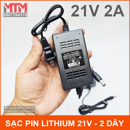 LI ION CHARGER 21V 2A