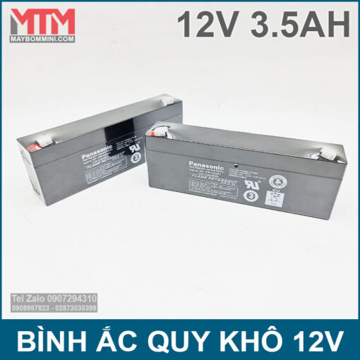 Ban Ac Quy Kho 12v Panasonic