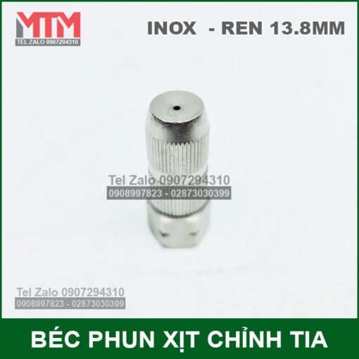 Bec Xit Chinh Tia Inox Gia Re