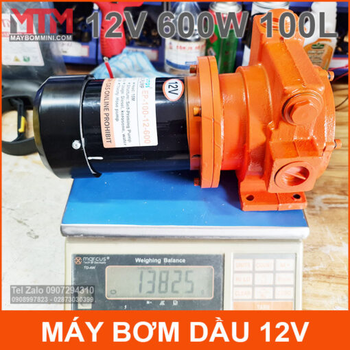 Bom Dau Cao Cap Luu Luong Lon 12v 600w Can Nang