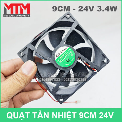 FAN 24V 9CM SUNOA