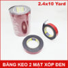 Bang Keo 2 Mat Xop Den 24x10yard