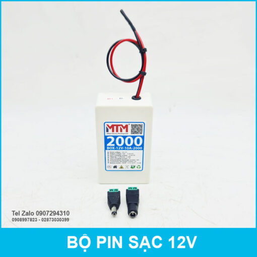 Ban Pin Sac 12v 2000mah Chinh Hang