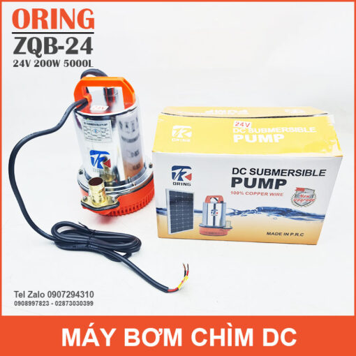 Gia May Bom Chim DC 24V Nang Luong Mat Troi